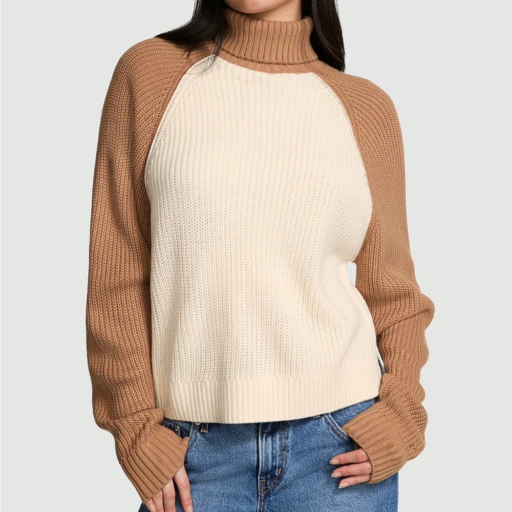 PINK Turtleneck Sweater